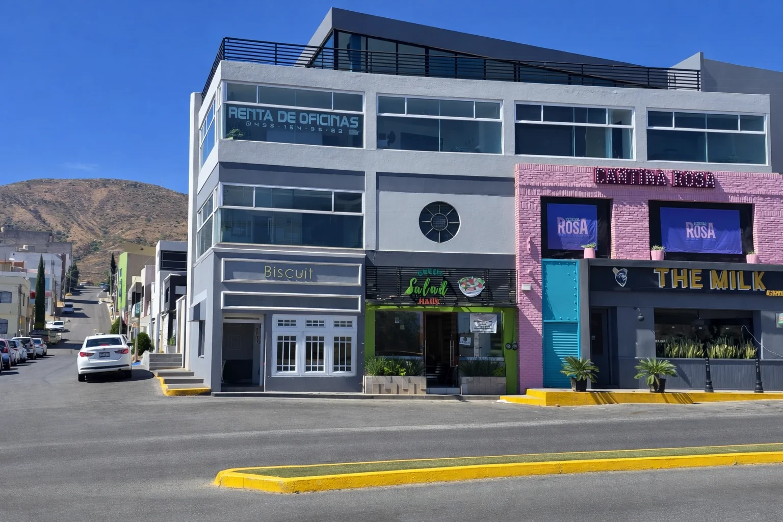 Fachada del edificio de OFyV